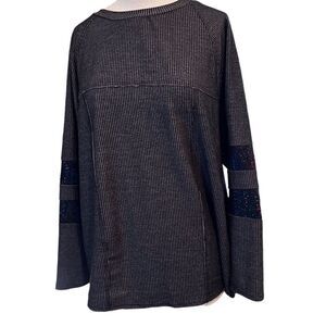 Blumin  ||  long sleeve with embellishments on the arms. NWT